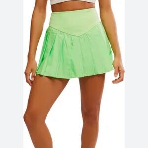 FP Movement by Free People Bright Green Mini Skirt